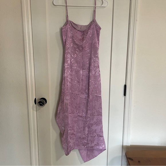 NWOT SAYLOR Gardenia Ruched Jacquard Midi Dress - Picture 5 of 6